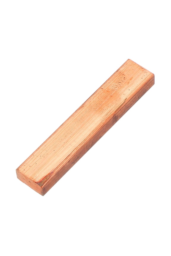 Copper Bar, 2/5"x0.79"x3.9" Pure Copper Strip for Craft Science Class, 1 Pcs