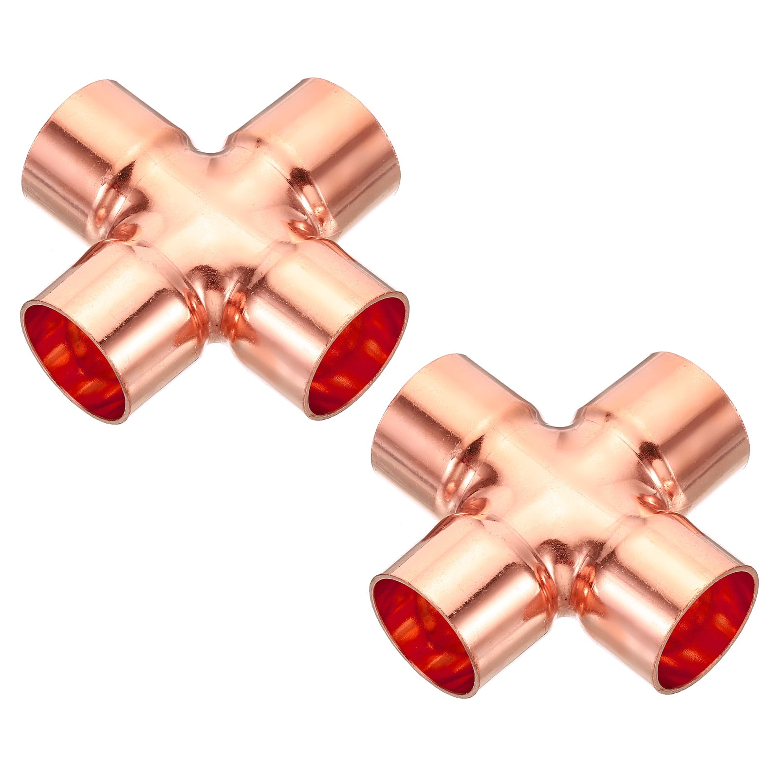 Flomasta Copper End Feed Equal Part Crossover 22mm - Screwfix - View #11