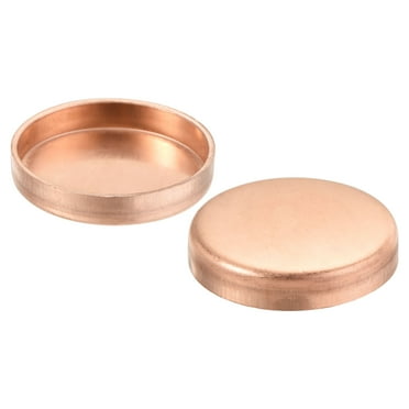 Uxcell Copper End Cap Pipe Fitting Sweat Plug Connection for Pipe Plumbing 32mm