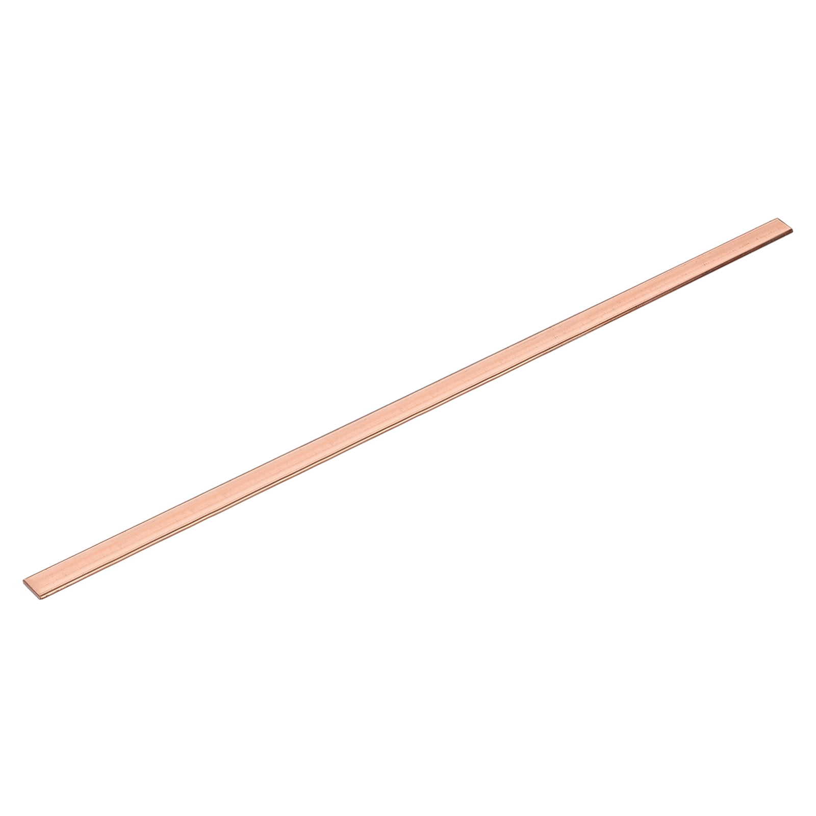 Uxcell Copper Flat Bar, 0.08" Thickness x 0.59" Width x 15.75" Length ...
