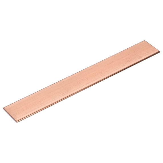 Uxcell Copper Flat Bar – 0.08″ X 1.18″ X 7.87″ (2x30x200mm), 99.99% Pure Copper Bus Bar For Electrical & DIY