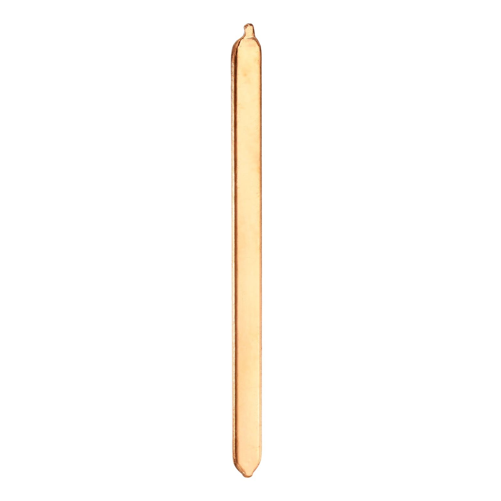 Uxcell Copper Flat Heat Pipe, 2.5mm x 120mm Flat Copper Pipe Computer ...