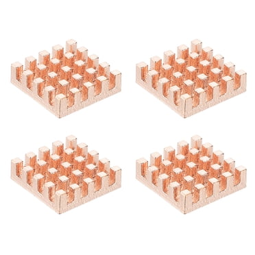 PATIKIL Copper Heatsink 20x20x2mm, Heat Sink Cooler Radiator