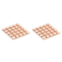 Uxcell Copper Heatsink Heat Sink Cooler Radiator for Raspberry Pi Chip CPU Power Transistor FET IC 20x20x2mm 2