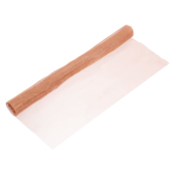 Uxcell Copper Mesh, 47.2" x 15.7" 60 Mesh Pure Copper Wire Mesh Dense Filter Screen Mesh for Hole Blocking Gardening Sealing Distilling