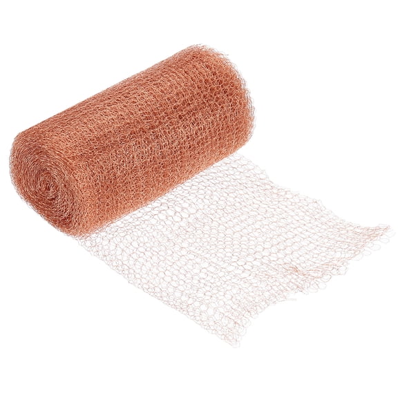 Uxcell Copper Mesh Screen 5x236.2" 100 Mesh 99.9% Pure Woven Wire Mesh Screen