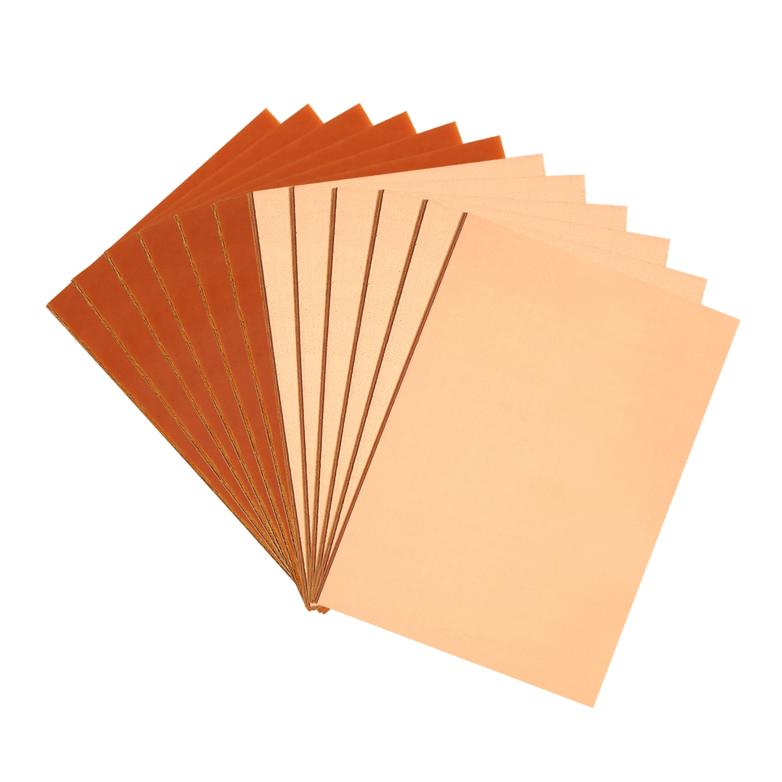 Uxcell FR4 Single-Sided Copper Clad PCB Board - 16 Pieces, 100x70mm (3.94x2.76"), 1.5mm Thick