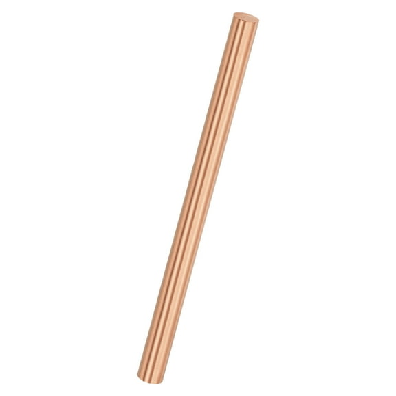 Uxcell Copper Round Rod 7mm x 100mm T2 Copper Stock