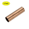 thumbnail image 1 of Uxcell Copper Round Tube, Seamless Straight Tubing 29mm x 1mm x 100mm, 1 of 5