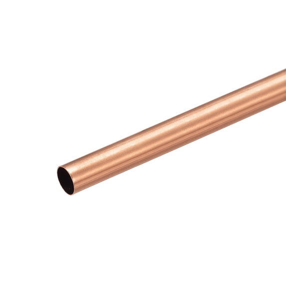 Uxcell Copper Tubing Seamless Straight Pipe Tube 8mm x 0.25mm x 200mm