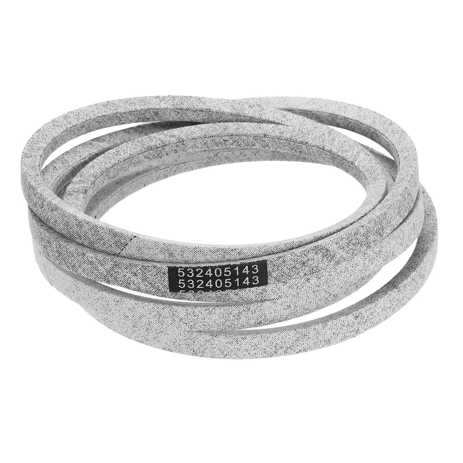 Uxcell Cord Mower Deck Belt 1/2" x 105.5" Aramid Replacement Cord Deck Drive Belt for 405143, 584453101, 532405143, PP21008, 7133156, 575937701, 21546607, Gray