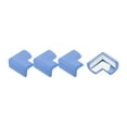 thumbnail image 1 of Uxcell Corner Guards Protectors, 4 Pack Foam Bumper L Shape, 55mm/2.16"(L) , Blue, 1 of 5