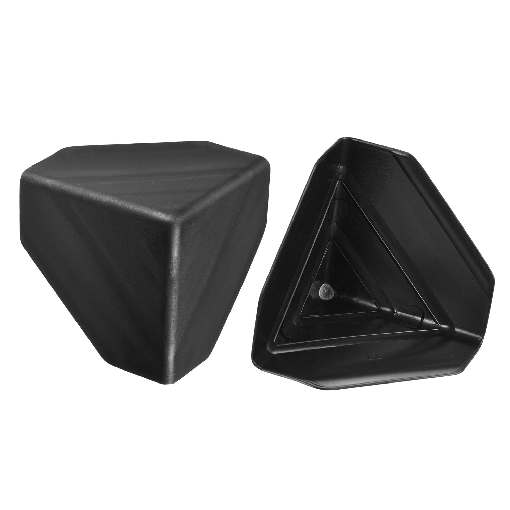 Corner protector - Triangular - Panels/plates - Black - 1000pcs.