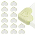 thumbnail image 1 of Uxcell Corner Protectors 24Pcs Table Corner Protectors Furniture Corner Guard and Edges Bumpers(Heart-shaped, Green), 1 of 6