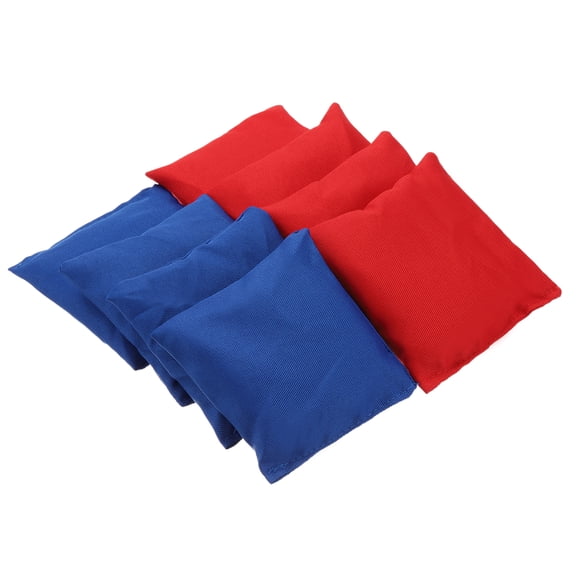 Uxcell Cornhole Bean SandBags Set Canvas Outdoor Party Hand Tossing Game, 20 Pack Red Blue