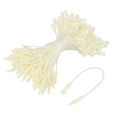 thumbnail image 1 of Uxcell Cotton Hang Tag String Snap Lock Price Tag Fastener Ties 100 Pcs Beige 3.2 in, 1 of 7