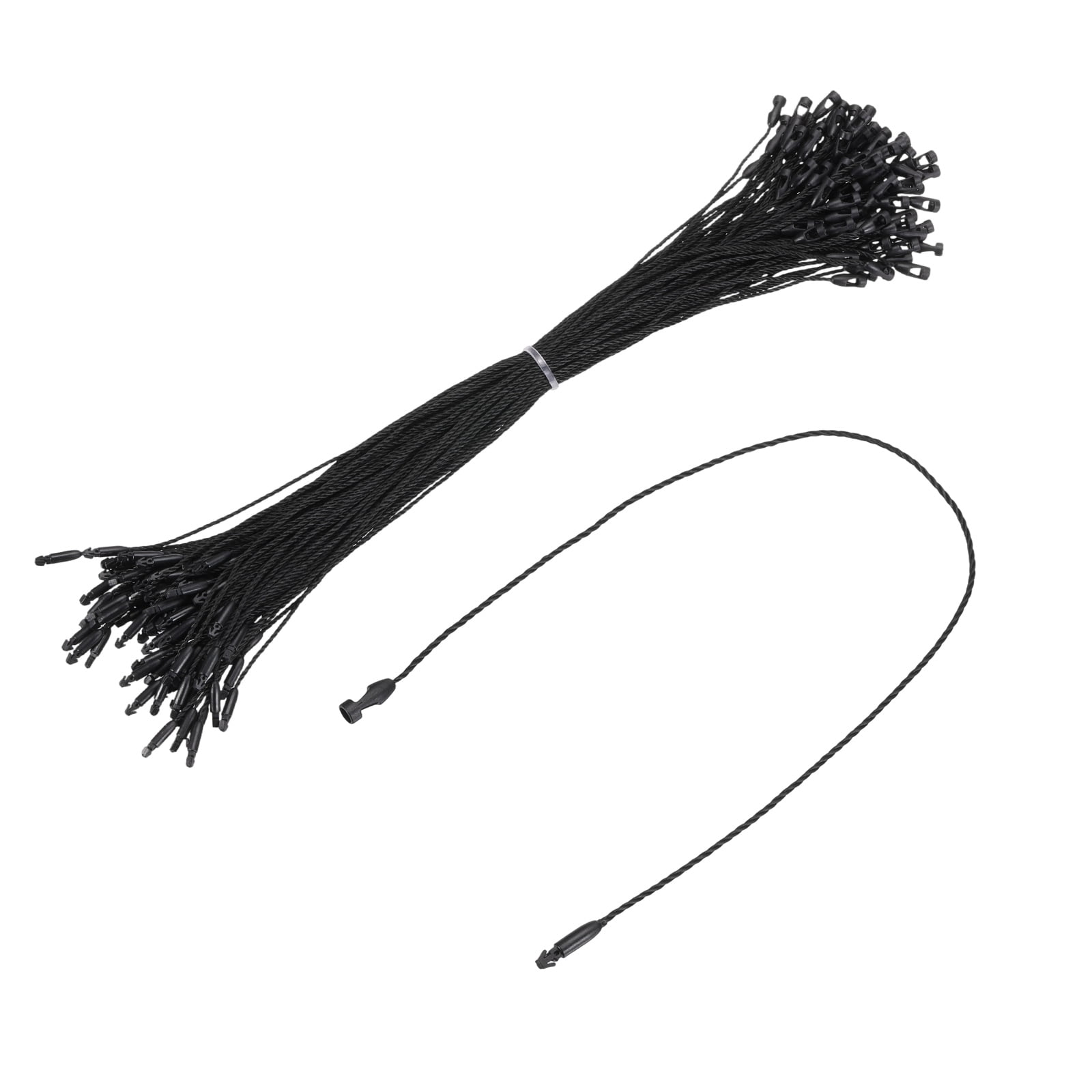 String Snap Lock Uxcell Cotton Hang Tag String Snap Lock Price Tag Fastener Ties 100 Pcs ...