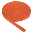 thumbnail image 1 of Uxcell Cotton Twill Tape 3/8 Inch 50Yards Cotton Ribbon Bias Binding Tape for Sewing Binding Gift Wrapping Craft Dark Orange 10 Yards, 1 of 6
