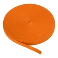 thumbnail image 1 of Uxcell Cotton Twill Tape 5/8 Inch 50Yards Cotton Ribbon Bias Binding Tape for Sewing Binding Gift Wrapping Craft Orange 50 Yard, 1 of 6