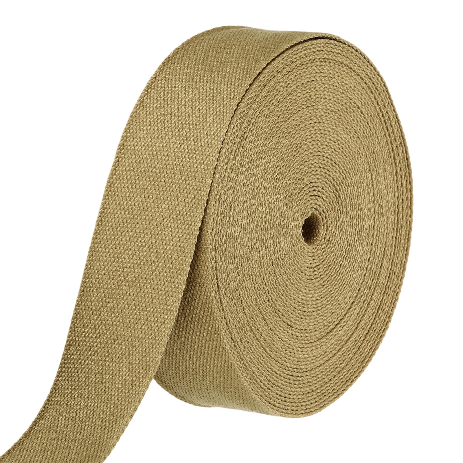Uxcell Cotton Webbing 2 Inch 15.3 Yard Polyester Cotton Weave Webbing ...
