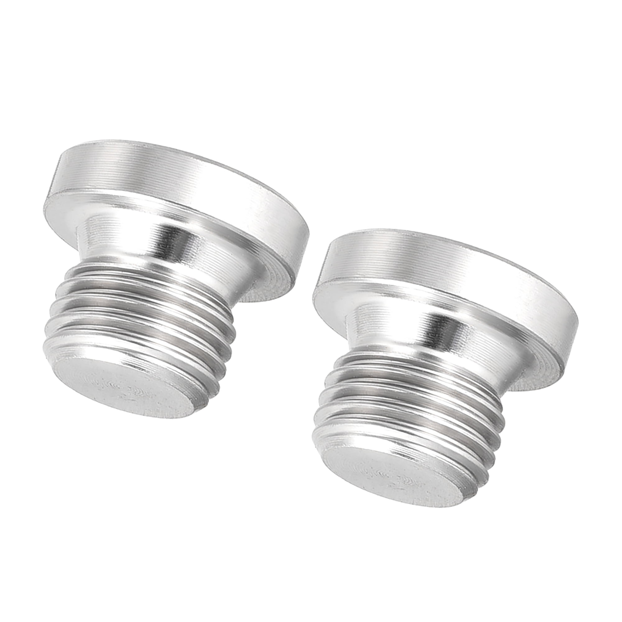 Uxcell Countersunk Plug Internal Hex Head Socket with Flange M10 x 1 ...