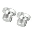 thumbnail image 1 of Uxcell Countersunk Plug Internal Hex Head Socket with Flange M10 x 1 Male 2Pcs, 1 of 3