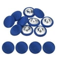 thumbnail image 1 of Uxcell Cover Button Kits [10pcs] - Fabric Button Maker for Hat Replacement & Repair - [Blue - 0.6 IN], 1 of 6