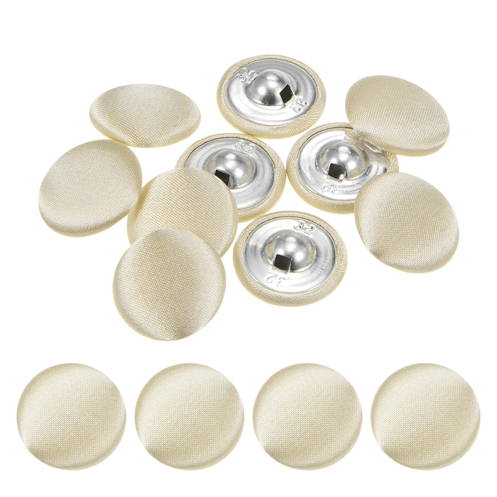 Uxcell Cover Button Kits [10pcs] - Fabric Button Maker for Hat ...