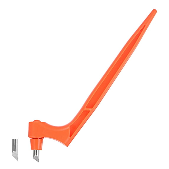 Uxcell Craft Cutting Tools, 360 Degree Rotating Cutter with 30 45 Degree Tip, Orange