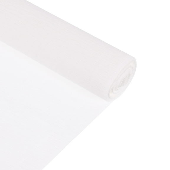 Uxcell Crepe Paper Roll 8.2ft Long 10" Wide for Wedding Decoration White