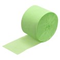 thumbnail image 1 of Uxcell Crepe Paper Streamer Crepe Paper Decor 82ft Long 1.77 Inch Wide, Light Green, 1 of 5