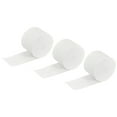 thumbnail image 1 of Uxcell Crepe Paper Streamer Decoration 82ft Long 1.77 Inch Wide, White 3 Pack, 1 of 5