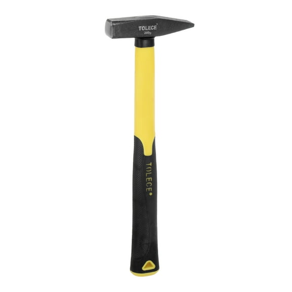 Uxcell Cross Pein Hammer 0.4lb / 7oz 11" Length High Carbon Steel Cross Peen Hammers