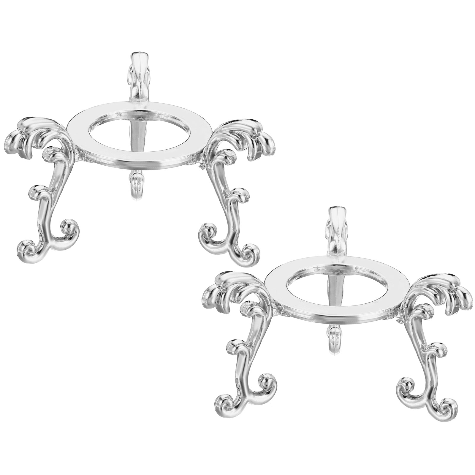 Uxcell Crystal Ball Stand, 2 Pack Sphere Display Stand Photography