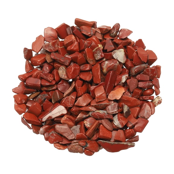Uxcell Crystal Chips Stone, 0.44 Lb Fluorite Aquarium Gravel Rocks, (Red Quartz, 7 - 21 mm), Intended for Fish Tank