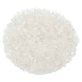 Uxcell Crystal Chips Stone 0.44 Lb Fluorite Aquarium Gravel Rocks Translucent White Quartz 5-7 mm Intended for Fish Tank