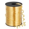 thumbnail image 1 of Uxcell 500 Yards Curling Ribbon Crimped Balloon String Metallic 3/16" for Party Decoration Gift Wrapping Art Crafts Light Gold, 1 of 6