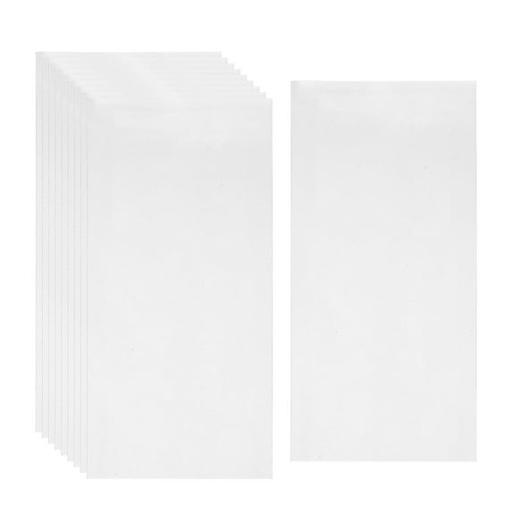 Uxcell Currency Holder Sleeves Bill Display Protector Case Plastic with Storage Box for Paper Coins, Clear 100 Pack