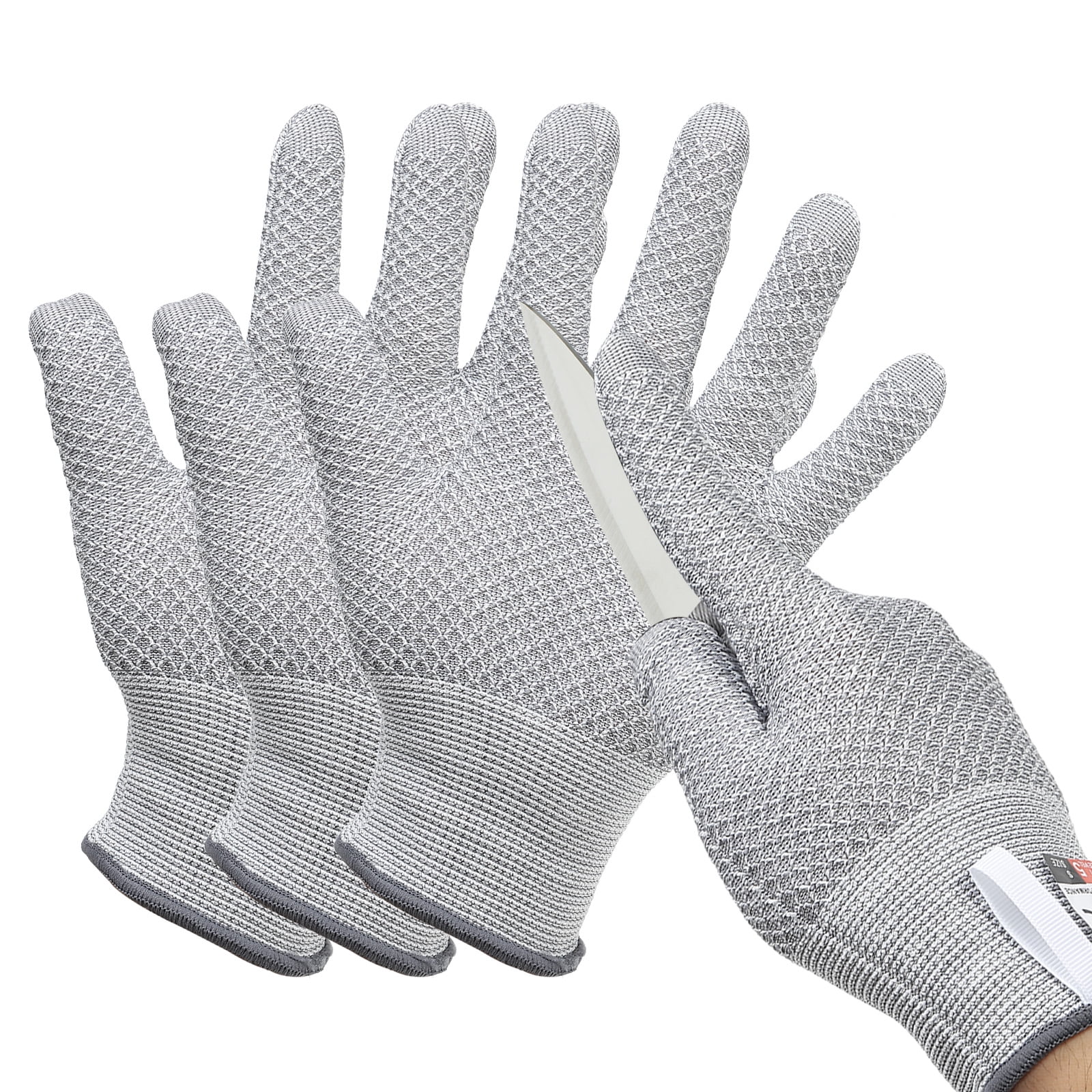 Fingerless Gloves Safeyearlevel 5 Cut Resistant Safety Gloves Nitrile Sand Coated Tpr | Seychelles Motorbike Gloves