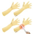 thumbnail image 1 of Uxcell Cut Resistant Sleeves with Gloves, Arm Protection Sleeve HPPE for Kitchen, Welding, Farming Yellow 17 Inch, 1 of 7