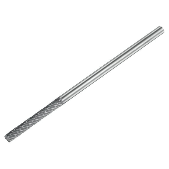 Uxcell Cutting Dia Cut Cylinder Tungsten Carbide Rotary Files 3mm x 3mm