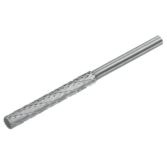 Uxcell Cutting Dia Cut Cylinder Tungsten Carbide Rotary Files 3mm x 4mm