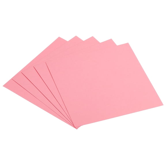 Uxcell Cyanotype Paper, 12 Sheets 5.9x5.9" Sun Print Solar Drawing Paper Printing Paper, Pink