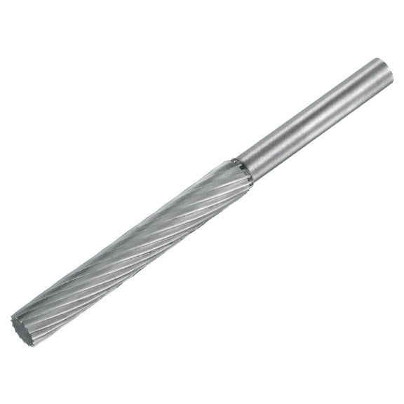 Uxcell Cylinder Tungsten Carbide Rotary Files 4mm x 5mm