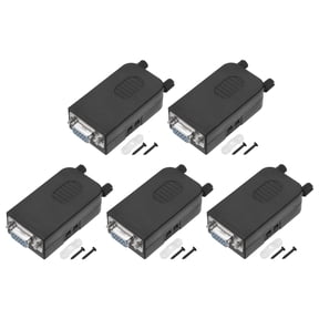 Uxcell D-sub Connector Female Socket 15-pin 3-Row Female Serial Port Terminal Breakout Block Adapter For CNC Equipment