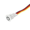 thumbnail image 1 of Uxcell DC 12V Touch Dimmer Switch 10mm Diameter Snap-in Mount White for LED Lights Strip Lights, 1 of 5