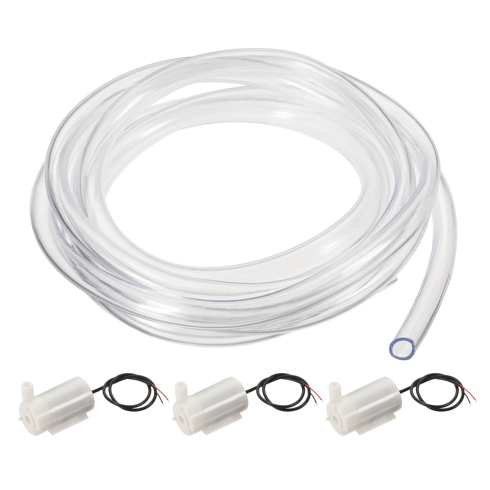 Uxcell DC 3V Horizontal Style with Clear Vinyl Tube Micro Submersible Water Pump