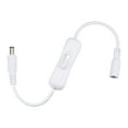 thumbnail image 1 of Uxcell DC Cable 5.5mm x 2.1mm 1 Female to 1 Male with Switch for Camera LED White 2 Pack, 1 of 5