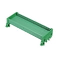 thumbnail image 1 of Uxcell DIN Rail Mount Carrier for 110mm x 50mm PCB, Housing, Bracket, Green, 1 of 4