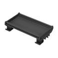 thumbnail image 1 of Uxcell DIN Rail Mount Carrier for 110mm x 72mm PCB, Housing, Bracket, Black, 1 of 4